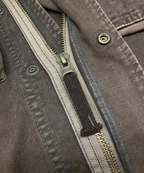 Hysteric Glamour（ヒステリックグラマー）Hysteric Glamour (ヒステリックグラマー) M-65タイプ ワッペン付ジャケット ブラウン サイズ:Ｆの古着・服飾アイテム