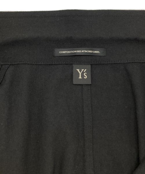 Y's（ワイズ）Y's (ワイズ) ニット切替デザインロングコート ブラック サイズ:1の古着・服飾アイテム