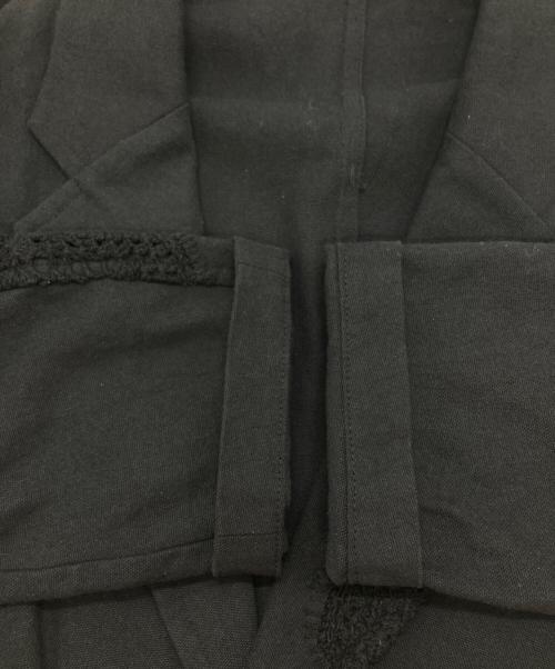 Y's（ワイズ）Y's (ワイズ) ニット切替デザインロングコート ブラック サイズ:1の古着・服飾アイテム
