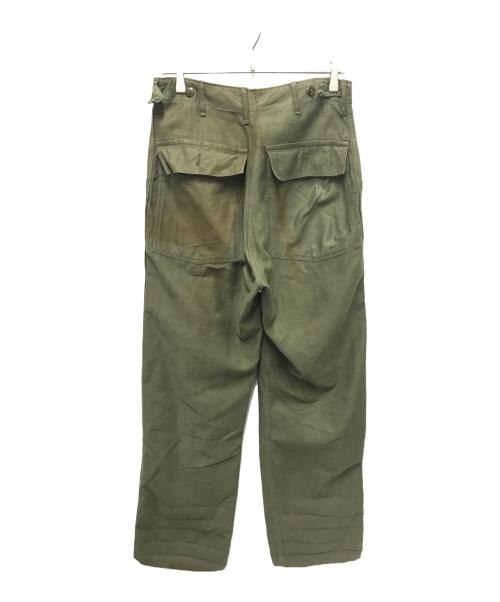 US ARMY（ユーエスアーミー）US ARMY (ユーエスアーミー) 60’Sコットンツイルベイカーパンツ カーキ サイズ:-の古着・服飾アイテム