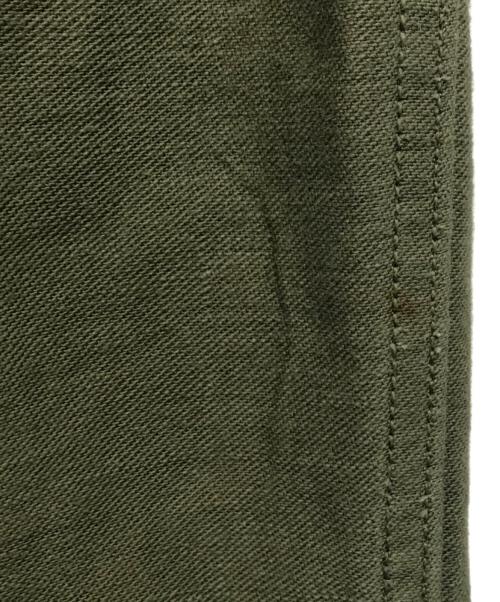 US ARMY（ユーエスアーミー）US ARMY (ユーエスアーミー) 60’Sコットンツイルベイカーパンツ カーキ サイズ:-の古着・服飾アイテム