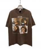 ALSTYLE APPAREL & ACTIVEWEARアレスタイルアパレル＆アクティブウェア）の古着「バンドTシャツ」｜ブラウン