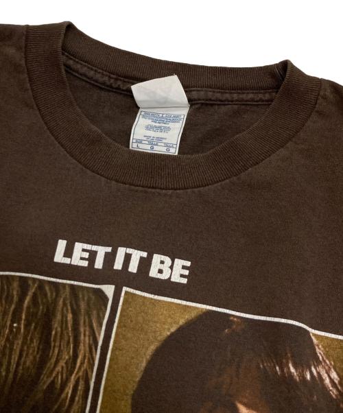 ALSTYLE APPAREL & ACTIVEWEAR（アレスタイルアパレル＆アクティブウェア）ALSTYLE APPAREL & ACTIVEWEAR (アレスタイルアパレル＆アクティブウェア) バンドTシャツ ブラウン サイズ:Lの古着・服飾アイテム