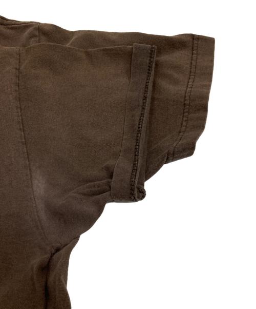 ALSTYLE APPAREL & ACTIVEWEAR（アレスタイルアパレル＆アクティブウェア）ALSTYLE APPAREL & ACTIVEWEAR (アレスタイルアパレル＆アクティブウェア) バンドTシャツ ブラウン サイズ:Lの古着・服飾アイテム