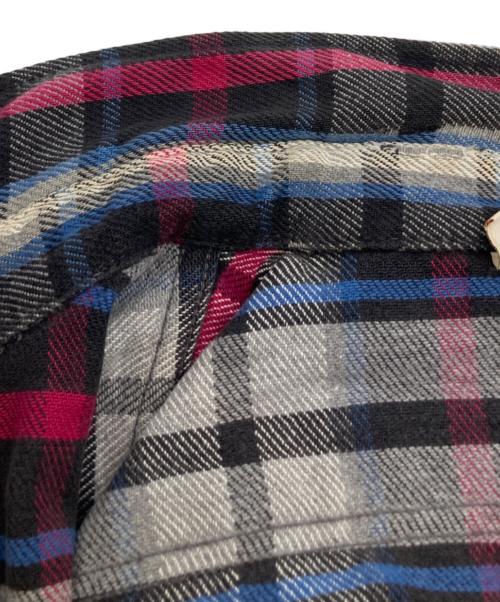 FIVE BROTHER（ファイブブラザー）FIVE BROTHER (ファイブブラザー) ネルシャツ レッド×ブラック サイズ:Mの古着・服飾アイテム