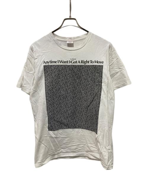SUPREME（シュプリーム）Supreme (シュプリーム) I Got A Right Tee ホワイト サイズ:Mの古着・服飾アイテム