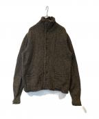 DOLCE & GABBANAドルチェ＆ガッバーナ）の古着「ショールカラーカーディガン GGJ40K/F35DS」｜ブラウン