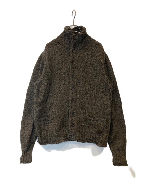 DOLCE & GABBANA（ドルチェ＆ガッバーナ）DOLCE & GABBANA (ドルチェ＆ガッバーナ) ショールカラーカーディガン GGJ40K/F35DS ブラウン サイズ:50の古着・服飾アイテム