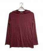 Yohji Yamamoto pour hommeヨウジヤマモト プールオム）の古着「カルティマ天竺丸首長袖Tシャツ」｜レッド