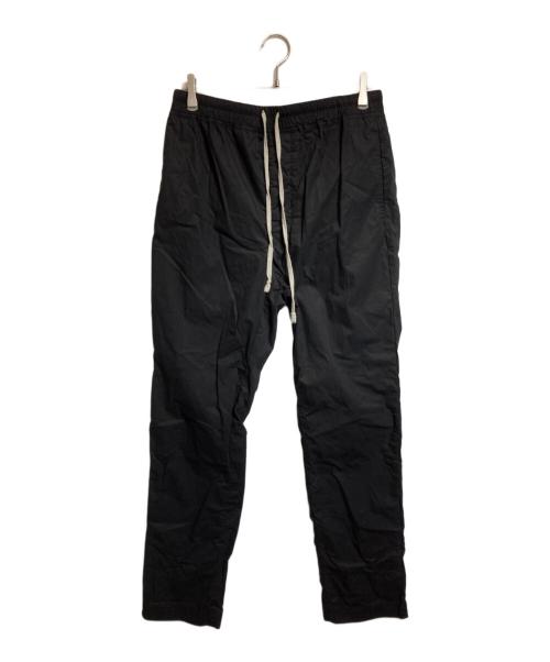 RICK OWENS（リックオウエンス）RICK OWENS (リックオウエンス) Drawstring Slim Long pants ブラック サイズ:50の古着・服飾アイテム