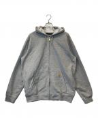 CarHarttカーハート）の古着「パーカー K122 HGY」｜グレー