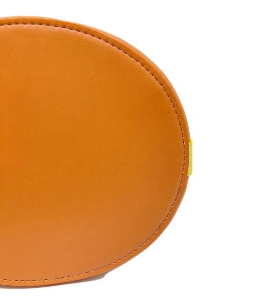 tsumori chisato carry（ツモリチサトキャリー）tsumori chisato CARRY (ツモリチサトキャリー) カラーコンビエコレザーバケツバッグ ベージュの古着・服飾アイテム