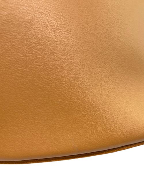 tsumori chisato carry（ツモリチサトキャリー）tsumori chisato CARRY (ツモリチサトキャリー) カラーコンビエコレザーバケツバッグ ベージュの古着・服飾アイテム