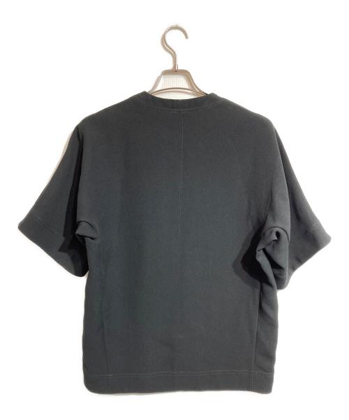 CELINE（セリーヌ）CELINE (セリーヌ) ハーフジップ コクーントップス ブラック サイズ:34の古着・服飾アイテム