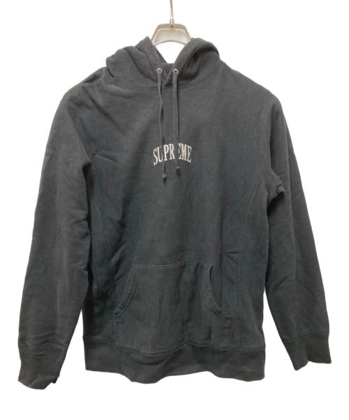 SUPREME（シュプリーム）SUPREME (シュプリーム) Glitter Arc Hooded Sweatshirt ブラック サイズ:Ｍの古着・服飾アイテム