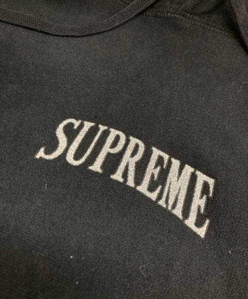 SUPREME（シュプリーム）SUPREME (シュプリーム) Glitter Arc Hooded Sweatshirt ブラック サイズ:Ｍの古着・服飾アイテム