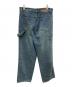 CARPENTER JEAN (-) ペインターデニムパンツ ブルー サイズ:W32：5000円