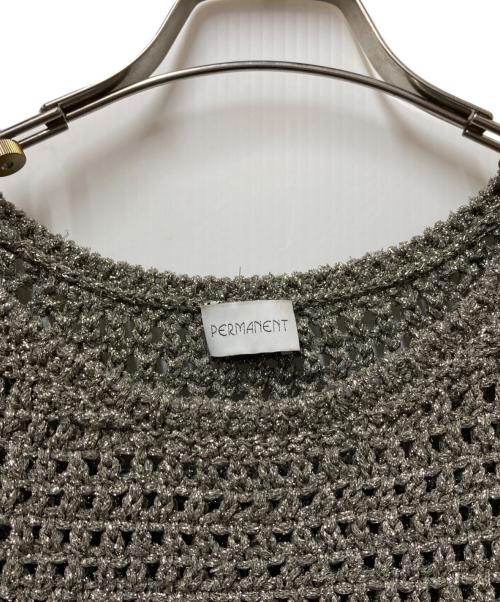 COLUMN（コラム）COLUMN (コラム) クロシェラメニット シルバー サイズ: Freeの古着・服飾アイテム