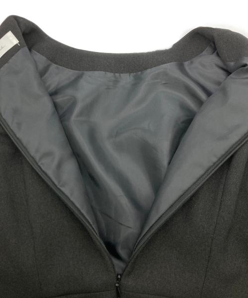 acka（エーシーケーエー）acka (エーシーケーエー) 袖チュールワンピース ブラック サイズ:1の古着・服飾アイテム