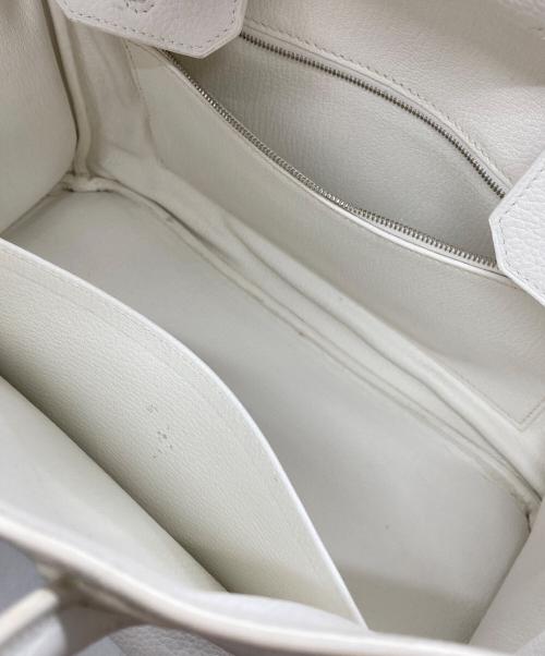 HERMES（エルメス）HERMES (エルメス) バーキン30/シルバー金具/□M刻印:2009年製 ホワイトの古着・服飾アイテム
