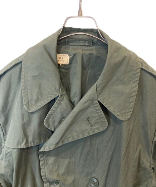 US ARMY（ユーエスアーミー）US ARMY (ユーエスアーミー) トレンチコート　8405-965-2161 カーキ サイズ:42Rの古着・服飾アイテム