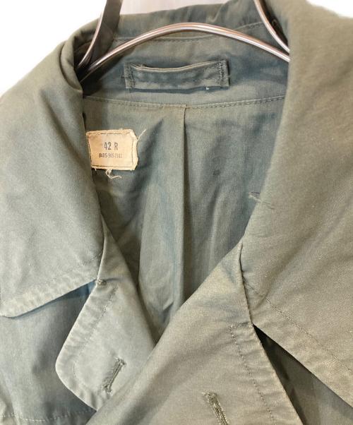US ARMY（ユーエスアーミー）US ARMY (ユーエスアーミー) トレンチコート　8405-965-2161 カーキ サイズ:42Rの古着・服飾アイテム