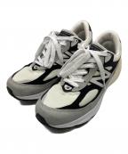 NEW BALANCEニューバランス）の古着「990v6  TG6」｜アイボリー×グレー