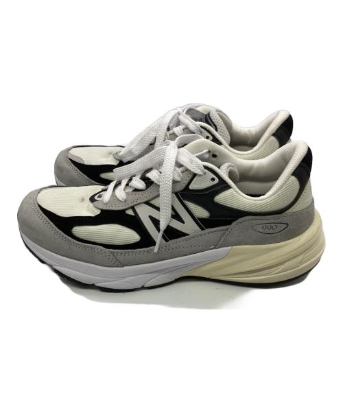NEW BALANCE（ニューバランス）NEW BALANCE (ニューバランス) 990v6  TG6 アイボリー×グレー サイズ:27の古着・服飾アイテム