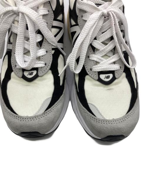 NEW BALANCE（ニューバランス）NEW BALANCE (ニューバランス) 990v6  TG6 アイボリー×グレー サイズ:27の古着・服飾アイテム