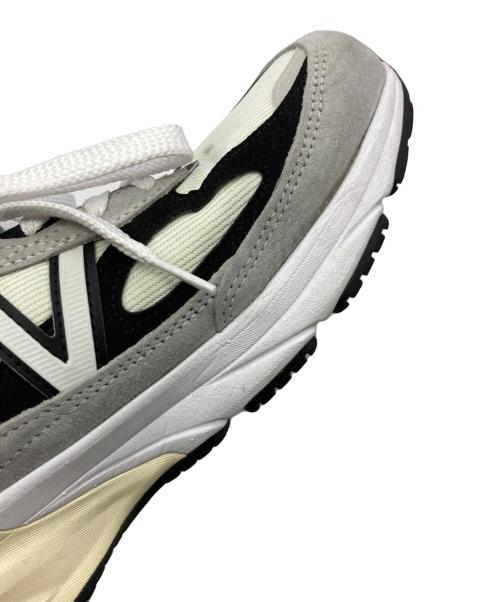 NEW BALANCE（ニューバランス）NEW BALANCE (ニューバランス) 990v6  TG6 アイボリー×グレー サイズ:27の古着・服飾アイテム