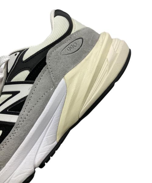 NEW BALANCE（ニューバランス）NEW BALANCE (ニューバランス) 990v6  TG6 アイボリー×グレー サイズ:27の古着・服飾アイテム