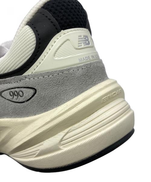NEW BALANCE（ニューバランス）NEW BALANCE (ニューバランス) 990v6  TG6 アイボリー×グレー サイズ:27の古着・服飾アイテム