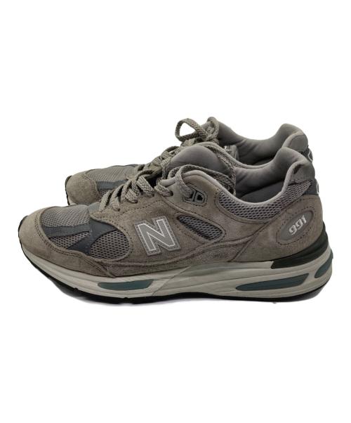 NEW BALANCE（ニューバランス）NEW BALANCE (ニューバランス) ローカットスニーカー グレー サイズ:7　1/2の古着・服飾アイテム