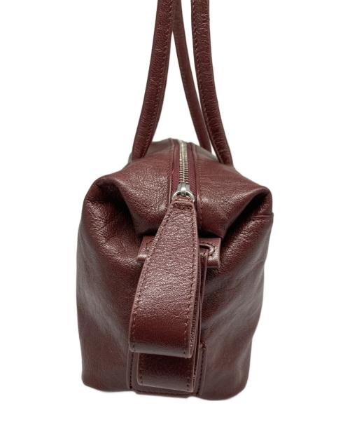 ear PAPILLONNER（イアパピヨネ）ear PAPILLONNER (イアパピヨネ) ロングハンドルボストンバッグ ブラウンの古着・服飾アイテム
