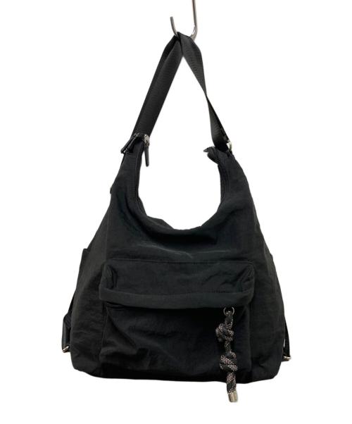 ear PAPILLONNER（イアパピヨネ）ear PAPILLONNER (イアパピヨネ) ナイロンリュック ブラックの古着・服飾アイテム