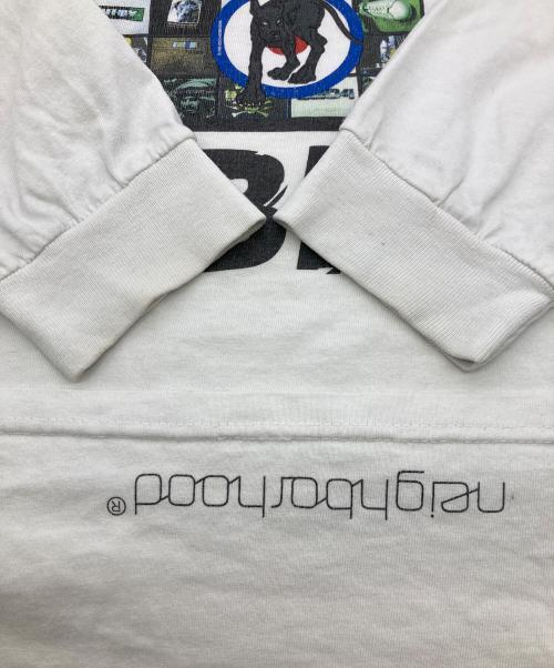 NEIGHBORHOOD（ネイバーフッド）NEIGHBORHOOD (ネイバーフッド) 90Sロングスリーブカットソー ホワイト サイズ:Lの古着・服飾アイテム