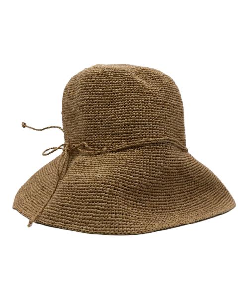 HELEN KAMINSKI（ヘレンカミンスキー）HELEN KAMINSKI (ヘレンカミンスキー) ラフィアハット ベージュ サイズ:表記無しの古着・服飾アイテム