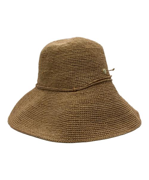 HELEN KAMINSKI（ヘレンカミンスキー）HELEN KAMINSKI (ヘレンカミンスキー) ラフィアハット ベージュ サイズ:表記無しの古着・服飾アイテム