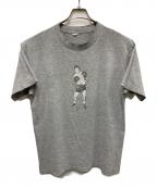 USEDユーズド）の古着「ボクサープリントTシャツ」｜グレー