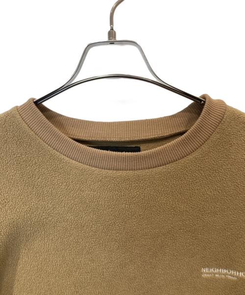NEIGHBORHOOD（ネイバーフッド）NEIGHBORHOOD (ネイバーフッド) フリーススウェット　212OKNH-CSM01 ブラウン サイズ:Lの古着・服飾アイテム