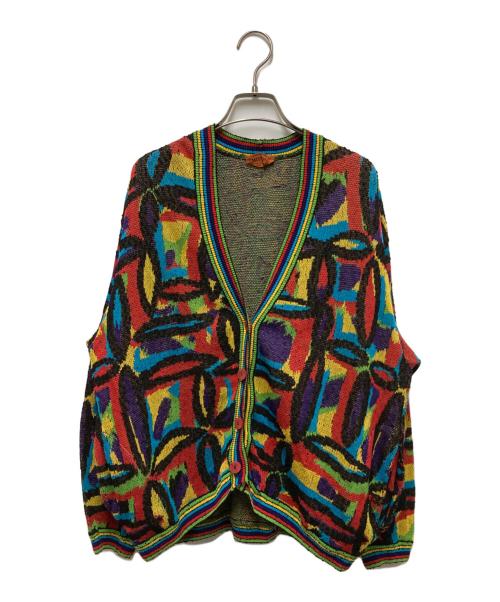missoni（ミッソーニ）missoni (ミッソーニ) 3Dニットカーディガン マルチカラー サイズ:40の古着・服飾アイテム