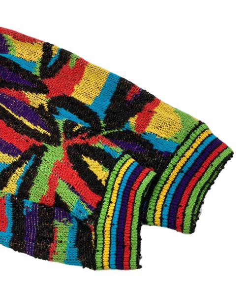 missoni（ミッソーニ）missoni (ミッソーニ) 3Dニットカーディガン マルチカラー サイズ:40の古着・服飾アイテム