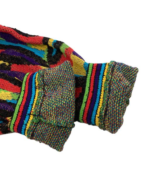 missoni（ミッソーニ）missoni (ミッソーニ) 3Dニットカーディガン マルチカラー サイズ:40の古着・服飾アイテム