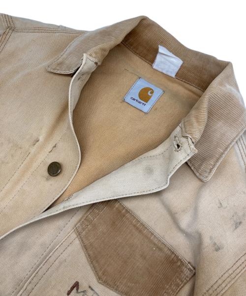CarHartt（カーハート）CarHartt (カーハート) 80'sコーズ切替ダックジャケット ベージュ サイズ:-の古着・服飾アイテム
