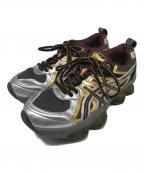 asicsアシックス）の古着「GEL-QUANTUM KINETIC」｜シルバー×ゴールド