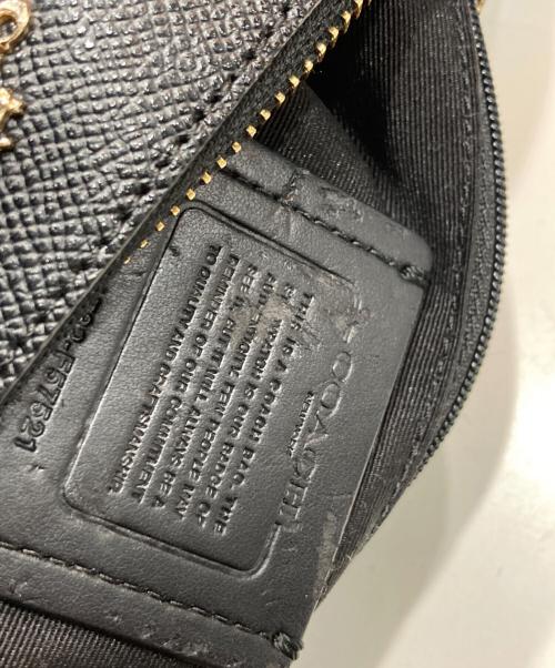 COACH（コーチ）COACH (コーチ) 2WAYショルダーバッグ ブラックの古着・服飾アイテム