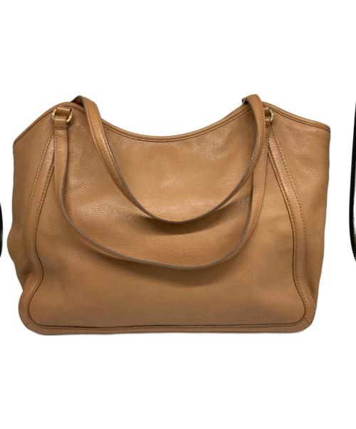 TORY BURCH（トリーバーチ）TORY BURCH (トリーバーチ) amanda small トートバッグ ベージュの古着・服飾アイテム