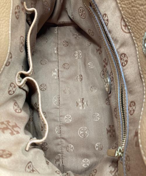 TORY BURCH（トリーバーチ）TORY BURCH (トリーバーチ) amanda small トートバッグ ベージュの古着・服飾アイテム