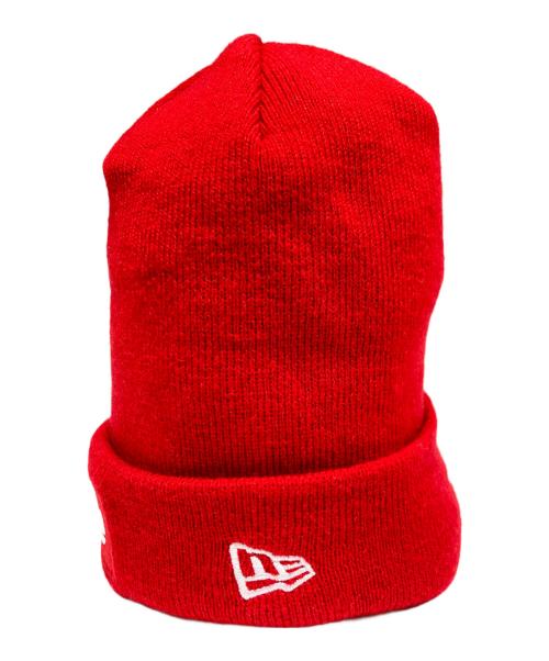 SUPREME（シュプリーム）Supreme (シュプリーム) New Era (ニューエラ) Box Logo Beanie Red レッドの古着・服飾アイテム