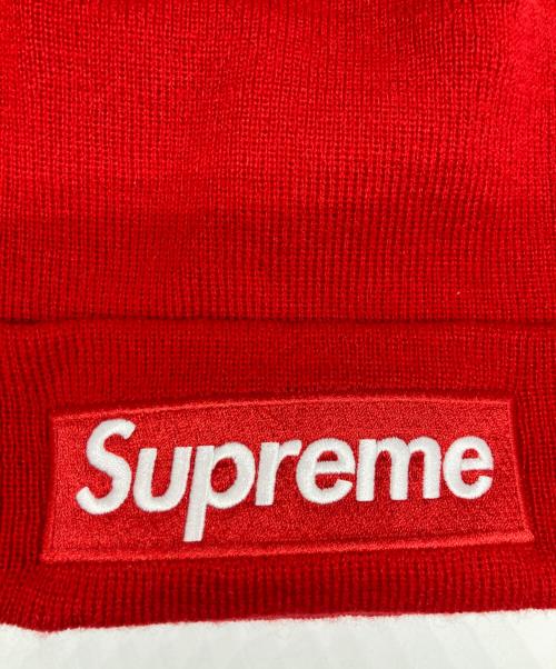 SUPREME（シュプリーム）Supreme (シュプリーム) New Era (ニューエラ) Box Logo Beanie Red レッドの古着・服飾アイテム